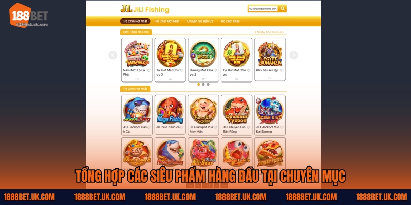 Tổng hợp các siêu phẩm hàng đầu tại chuyên mục